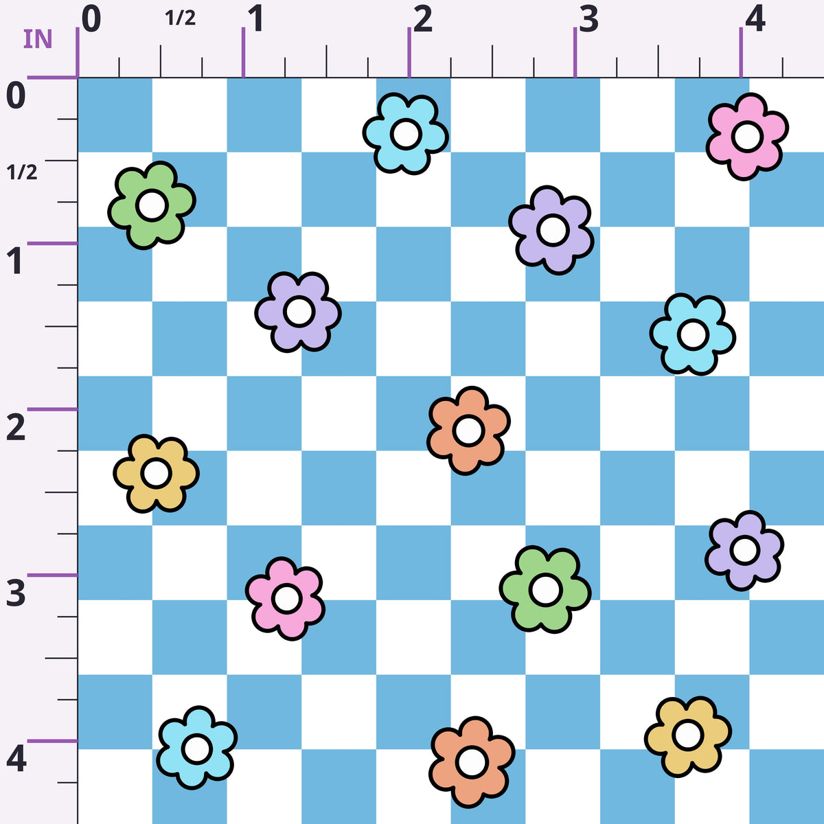 Daisyboard Daydream Pattern 5 Minky Fabric