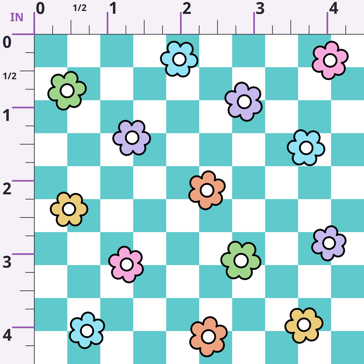 Daisyboard Daydream Pattern 7 Minky Fabric