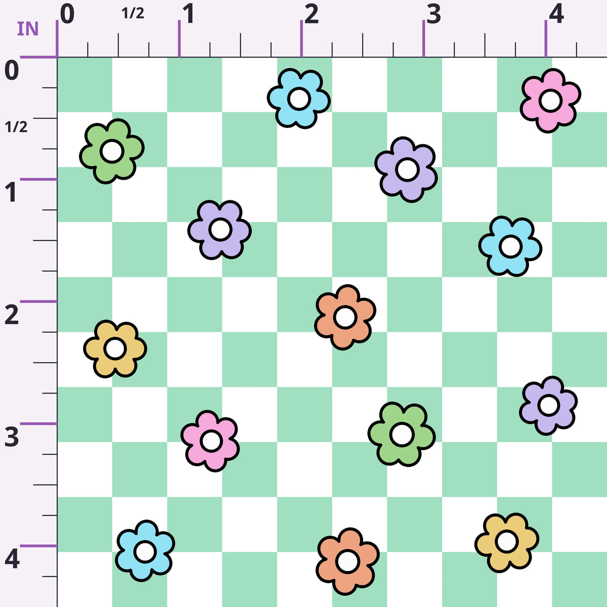Daisyboard Daydream Pattern 9 Minky Fabric
