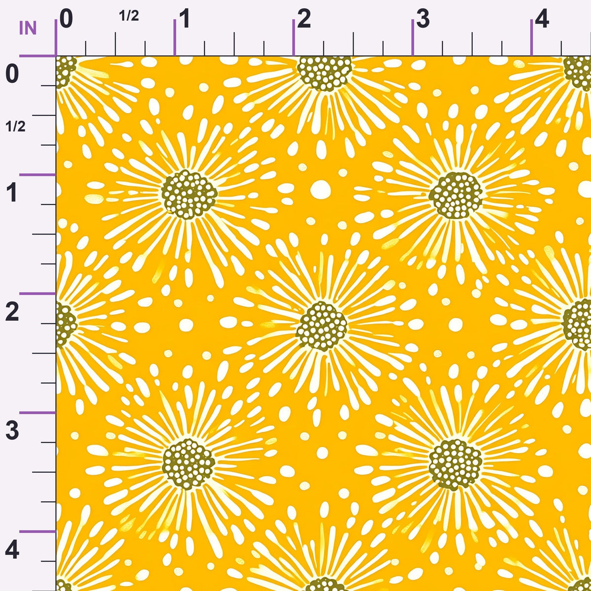 Dandelion Sparklers Pattern 1 Minky Fabric