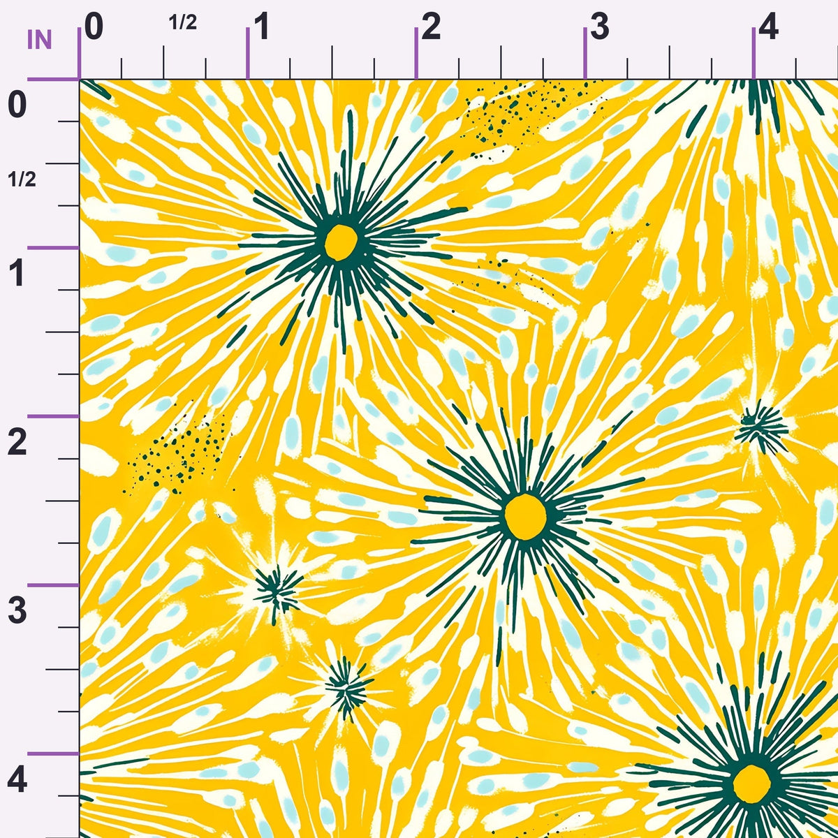 Dandelion Sparklers Pattern 10 Minky Fabric