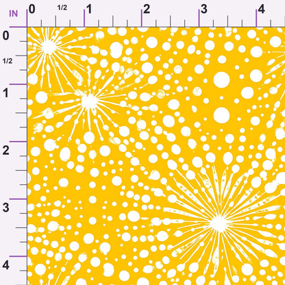 Dandelion Sparklers Pattern 16 Minky Fabric