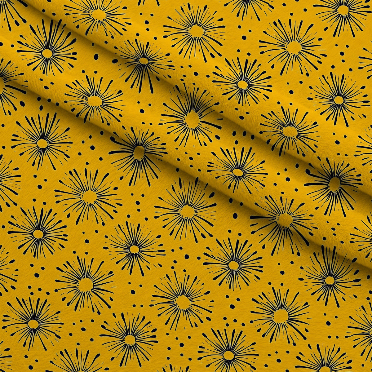 Dandelion Sparklers Pattern 5 Minky Fabric