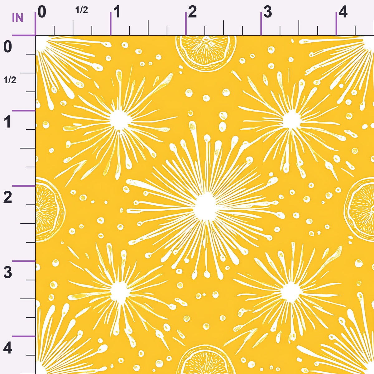 Dandelion Sparklers Pattern 7 Minky Fabric