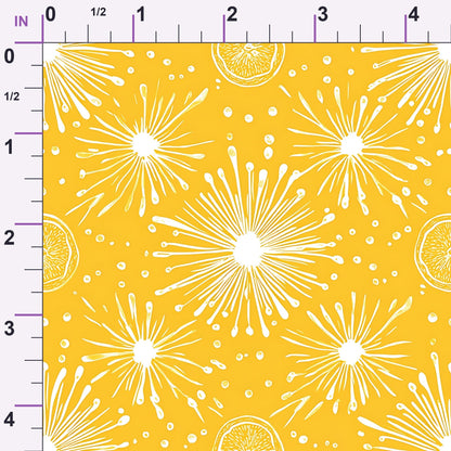 Dandelion Sparklers Pattern 7 Minky Fabric