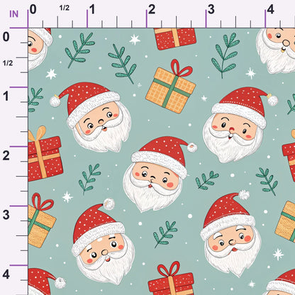 Dear Santa Pattern 10 Minky Fabric