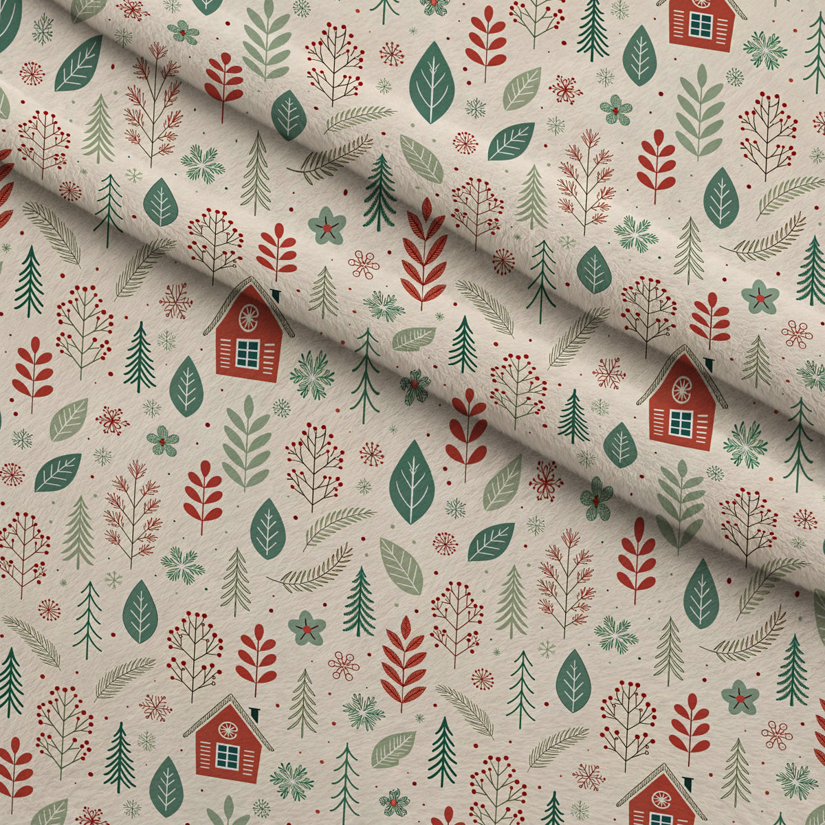 Dear Santa Pattern 16 Minky Fabric