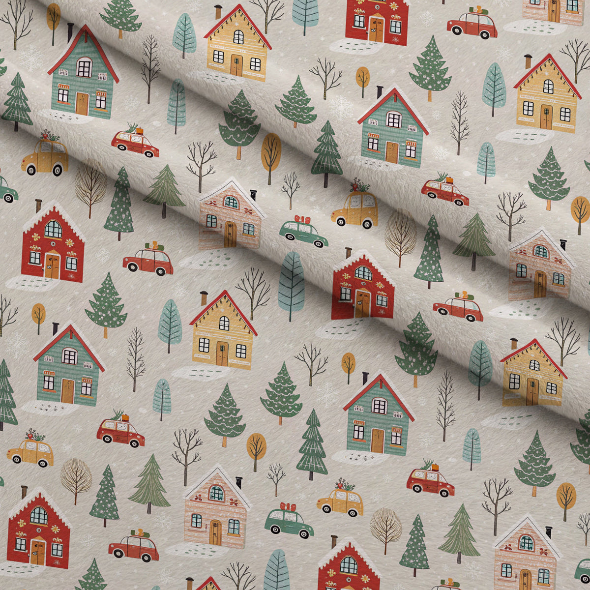 Dear Santa Pattern 17 Minky Fabric