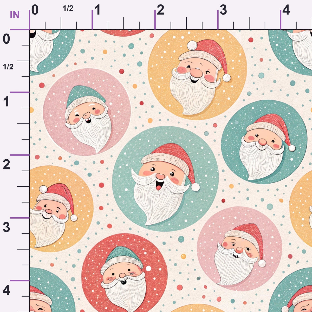 Dear Santa Pattern 25 Minky Fabric