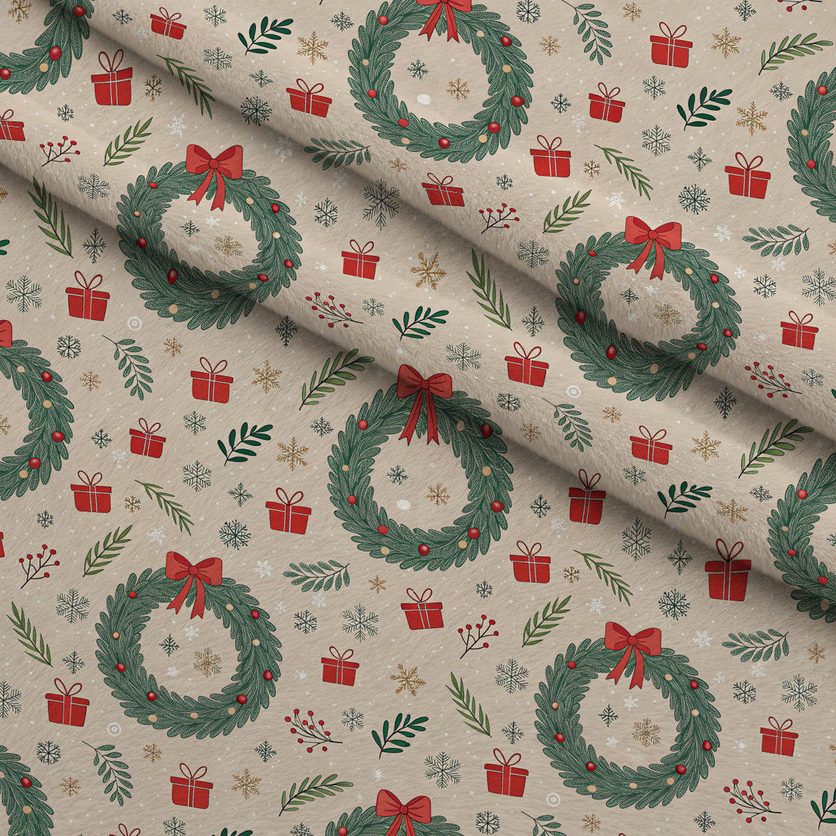 Dear Santa Pattern 29 Minky Fabric