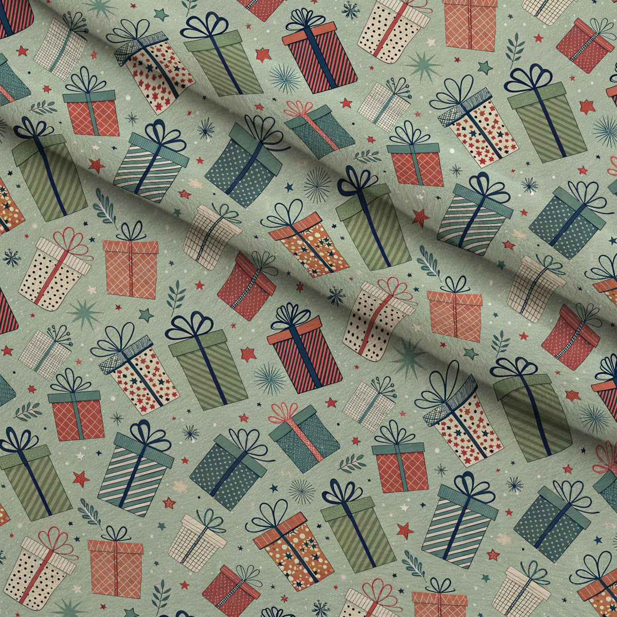 Dear Santa Pattern 4 Minky Fabric