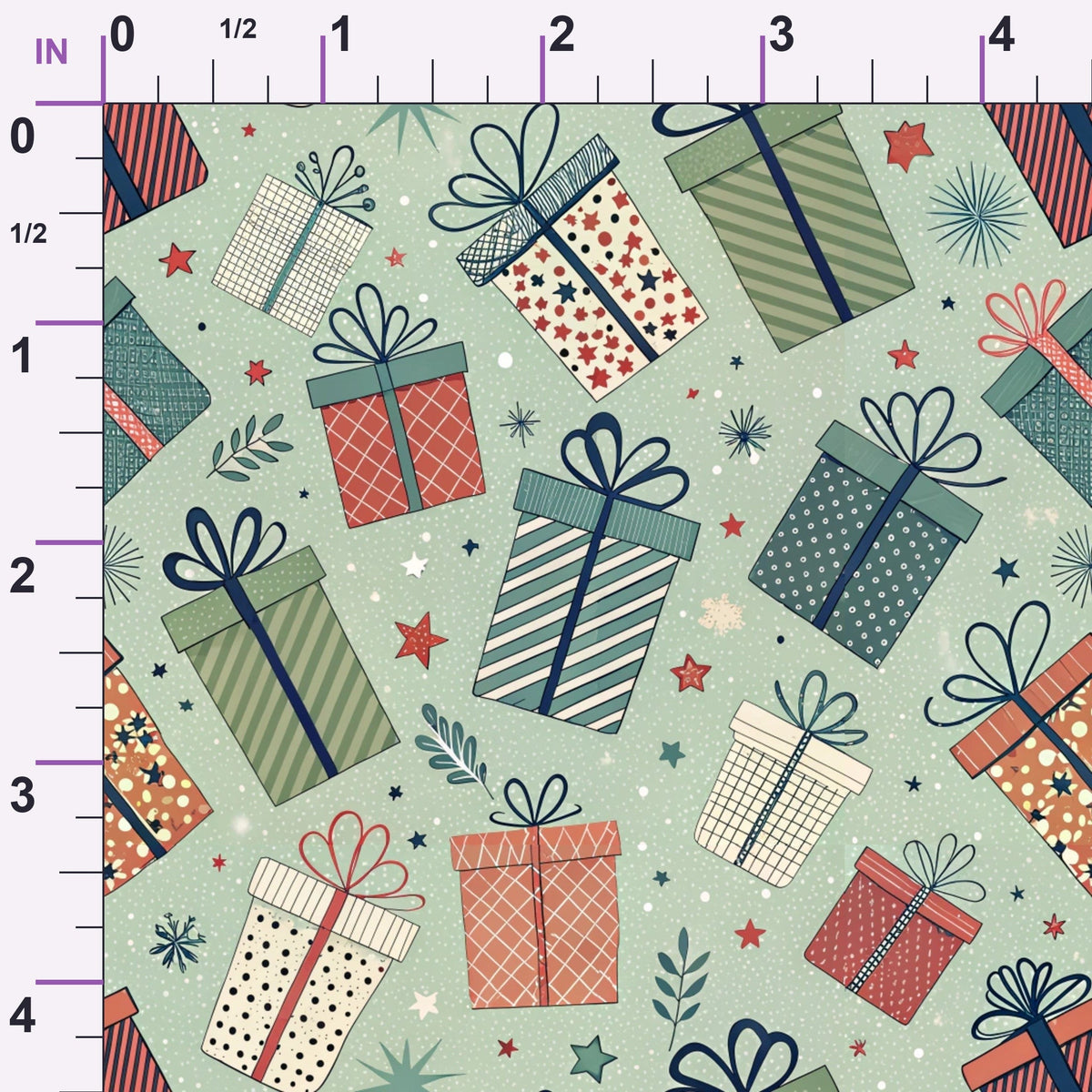 Dear Santa Pattern 4 Minky Fabric