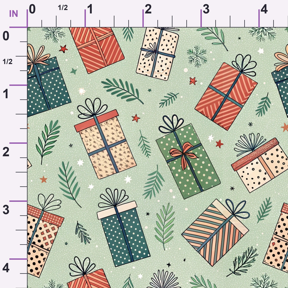 Dear Santa Pattern 5 Minky Fabric