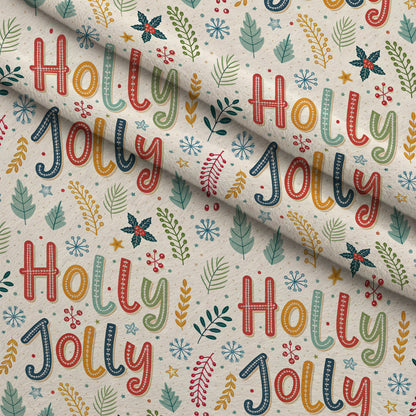 Dear Santa Pattern 8 Minky Fabric
