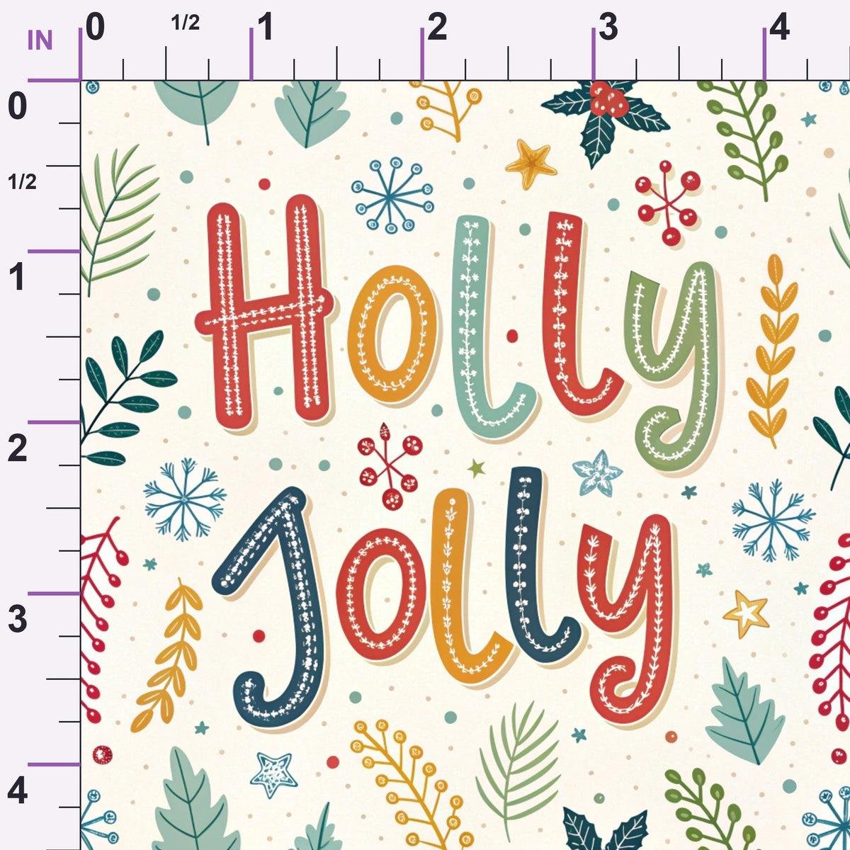 Dear Santa Pattern 8 Minky Fabric