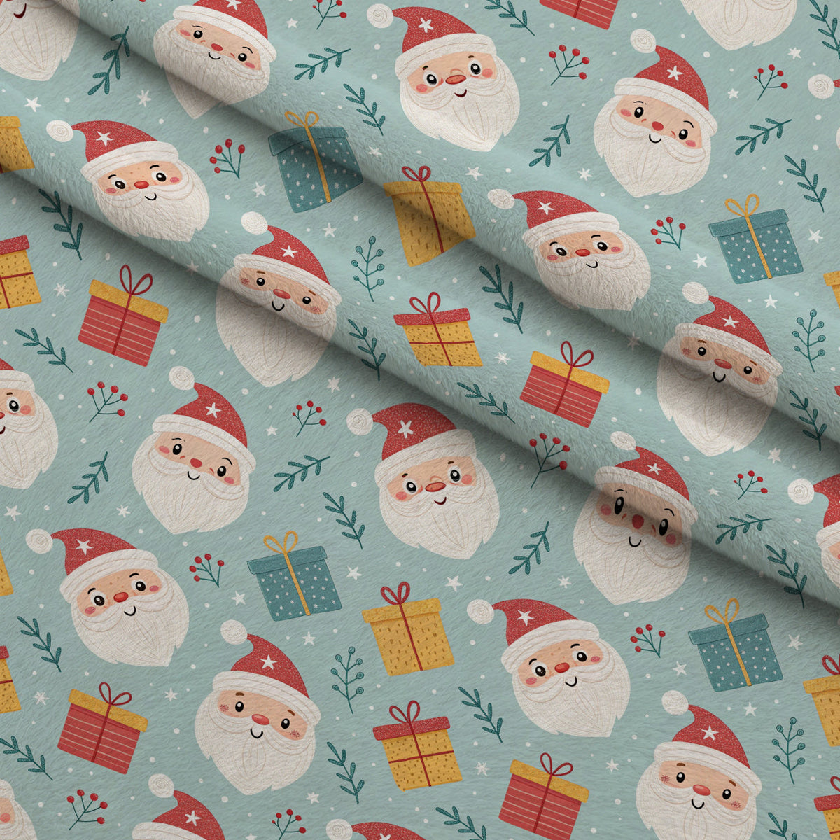 Dear Santa Pattern 9 Minky Fabric