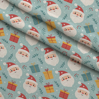 Dear Santa Pattern 9 Minky Fabric