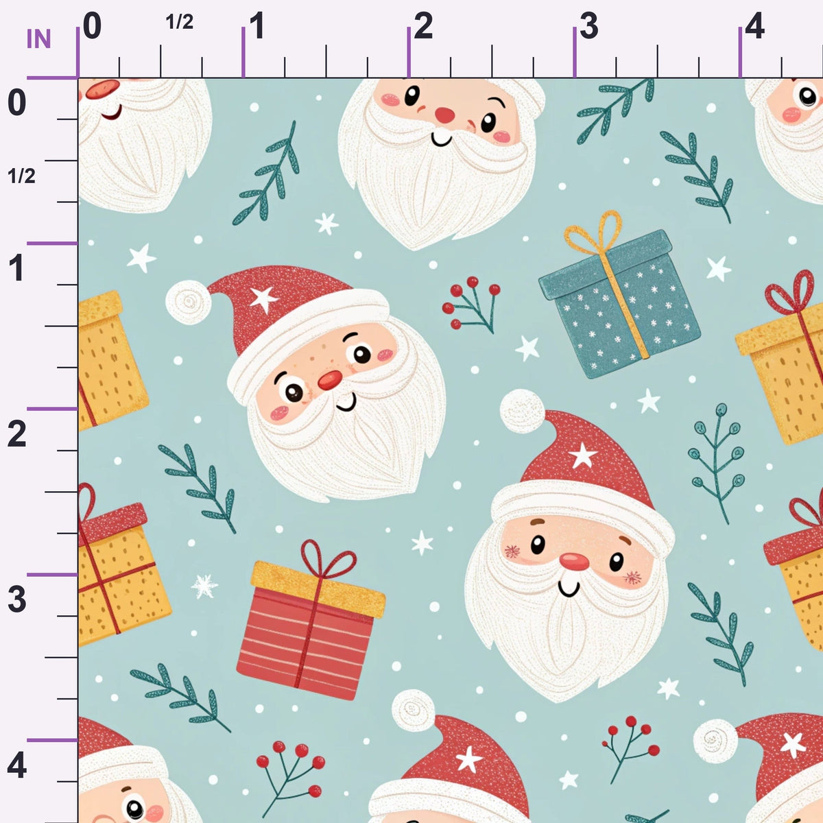 Dear Santa Pattern 9 Minky Fabric