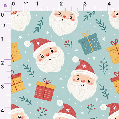 Dear Santa Pattern 9 Minky Fabric