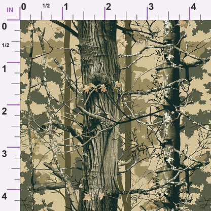 Deep Woods Pattern 1 Minky Fabric