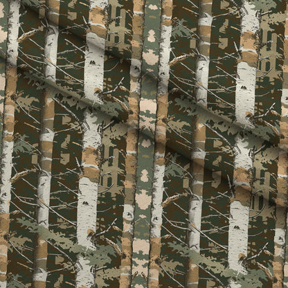 Deep Woods Pattern 4 Minky Fabric