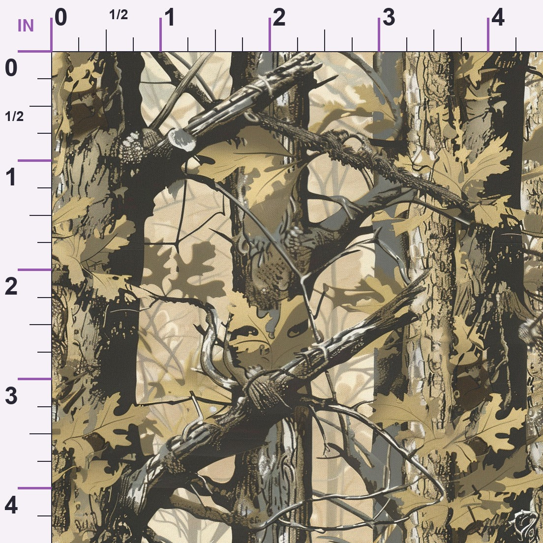 Deep Woods Pattern 5 Minky Fabric