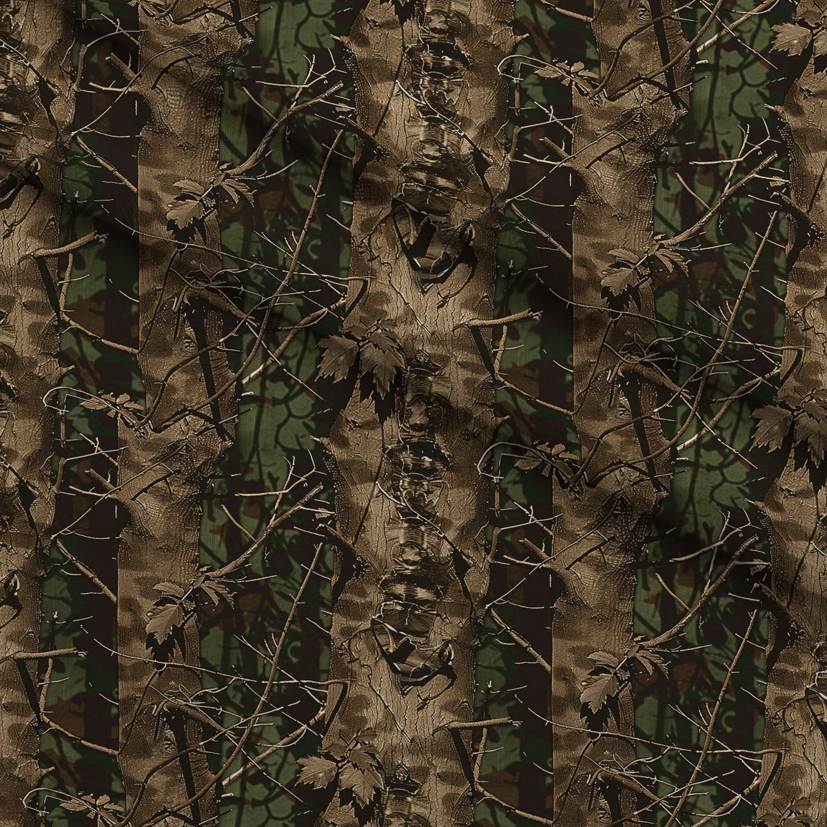 Deep Woods Pattern 6 Minky Fabric