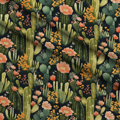 Desert Blooms Pattern 1 Minky Fabric