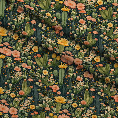Desert Blooms Pattern 10 Minky Fabric