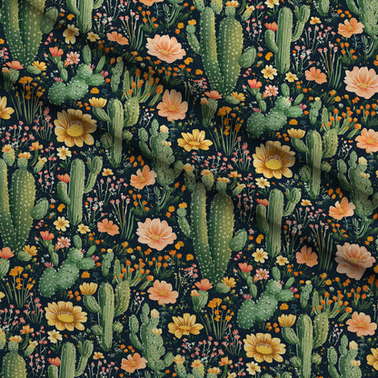 Desert Blooms Pattern 11 Minky Fabric