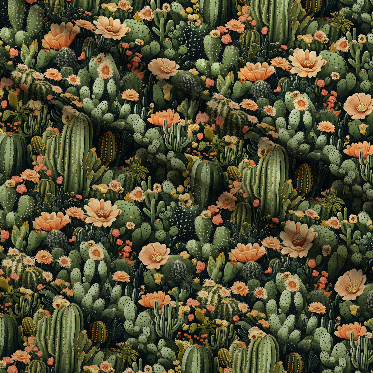 Desert Blooms Pattern 12 Minky Fabric