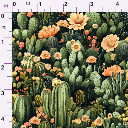 Desert Blooms Pattern 12 Minky Fabric