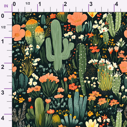 Desert Blooms Pattern 13 Minky Fabric