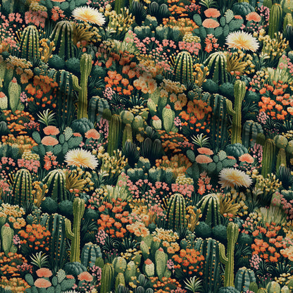 Desert Blooms Pattern 14 Minky Fabric