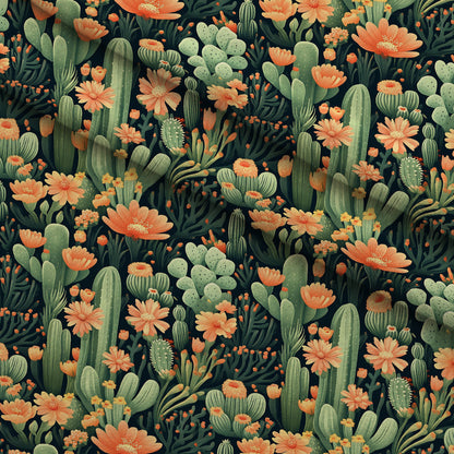 Desert Blooms Pattern 16 Minky Fabric