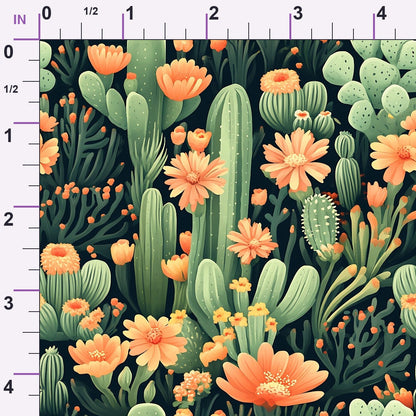 Desert Blooms Pattern 16 Minky Fabric