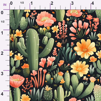 Desert Blooms Pattern 18 Minky Fabric