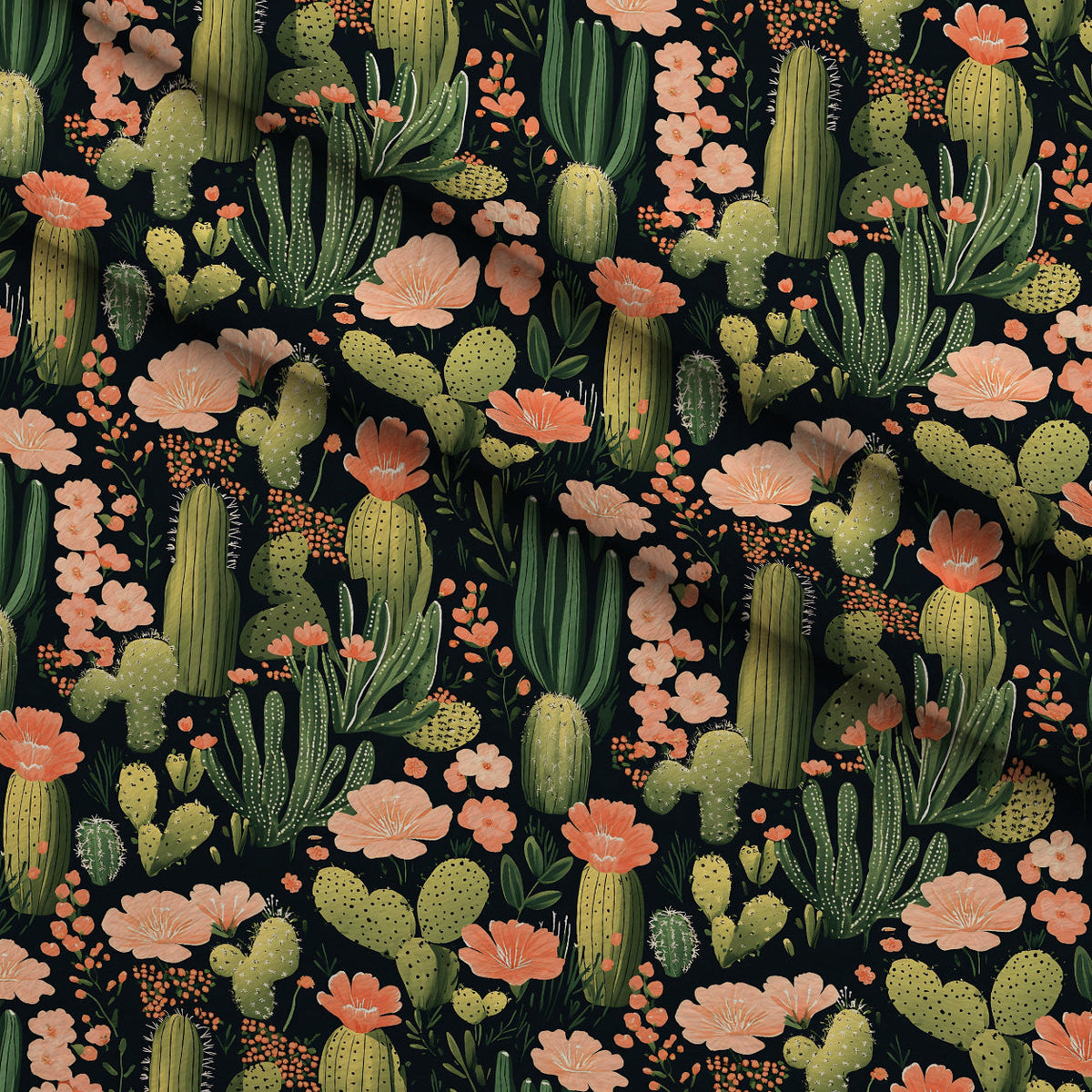Desert Blooms Pattern 20 Minky Fabric