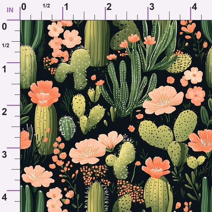 Desert Blooms Pattern 20 Minky Fabric