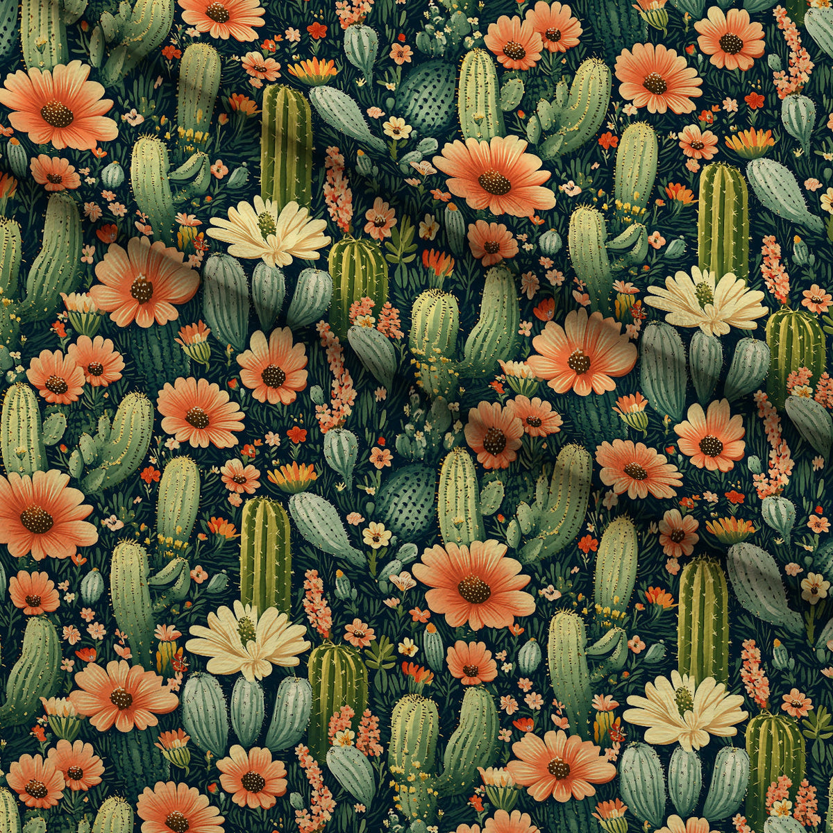 Desert Blooms Pattern 5 Minky Fabric