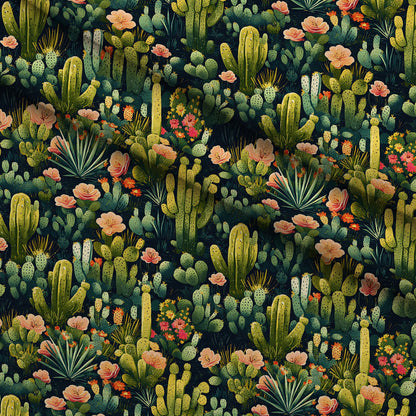 Desert Blooms Pattern 7 Minky Fabric