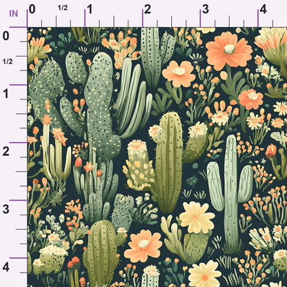 Desert Blooms Pattern 9 Minky Fabric
