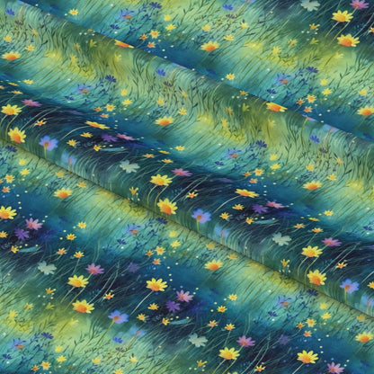 Twilight Meadows Pattern 2 Quilting Cotton Fabric