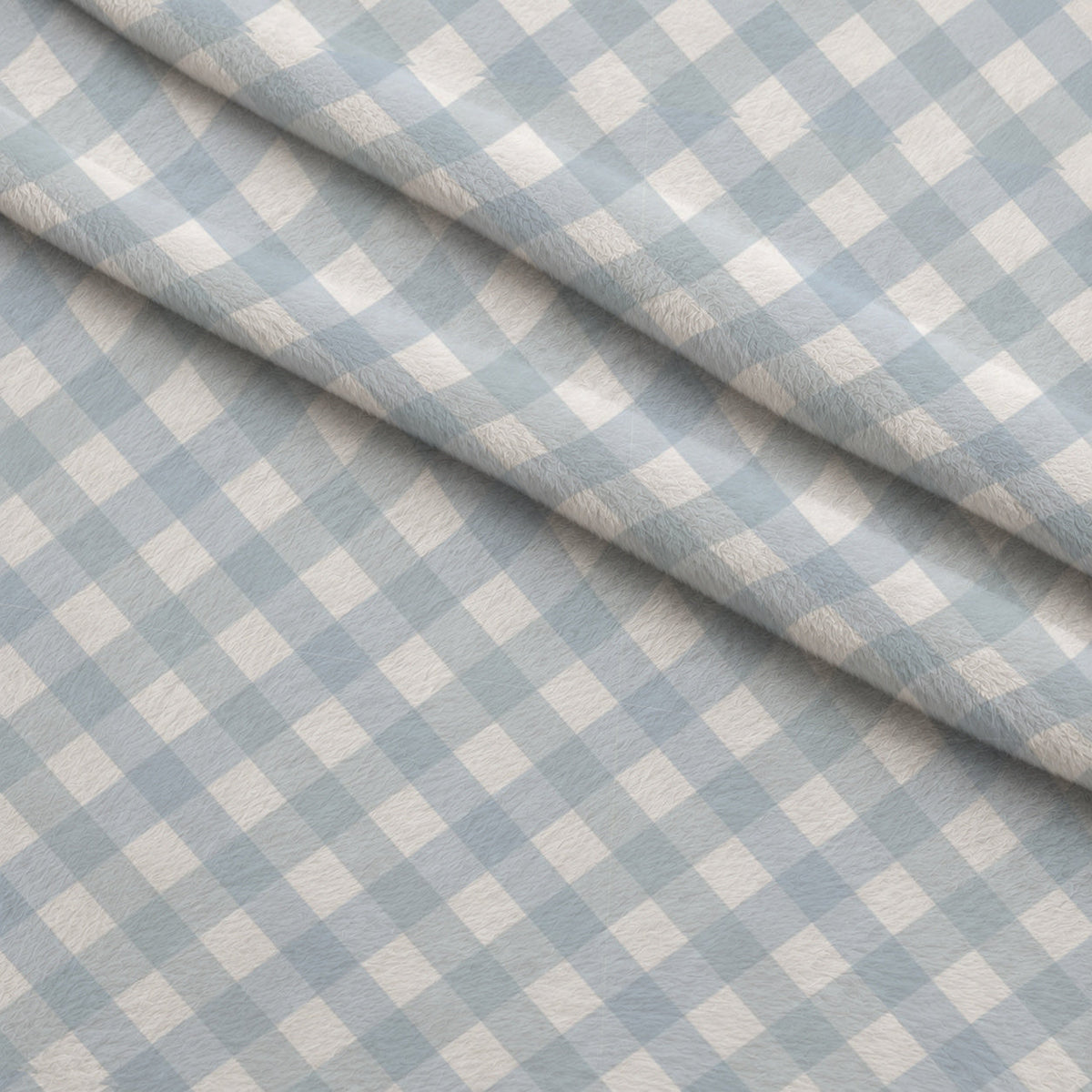 Diagonal Gingham Spindle Minky Fabric