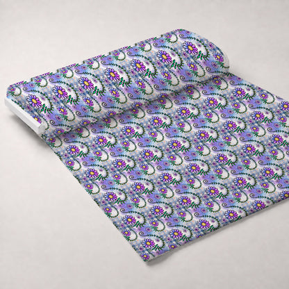 Doodle Blooms Pattern 5 Minky Fabric