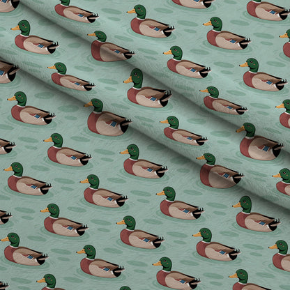 Drakes and Lilies Pattern 14 Minky Fabric