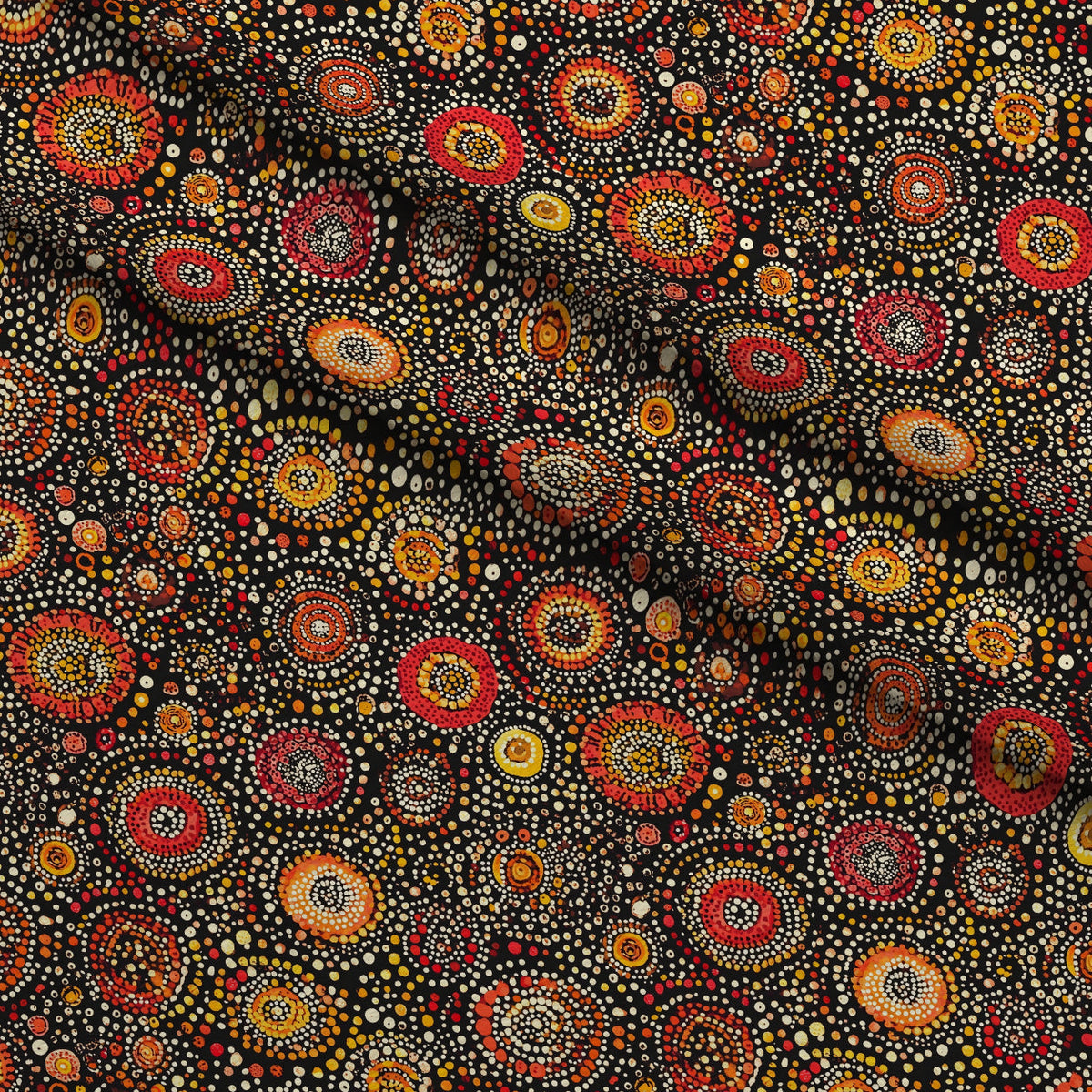 Dreamtime Embers Pattern 5 Minky Fabric