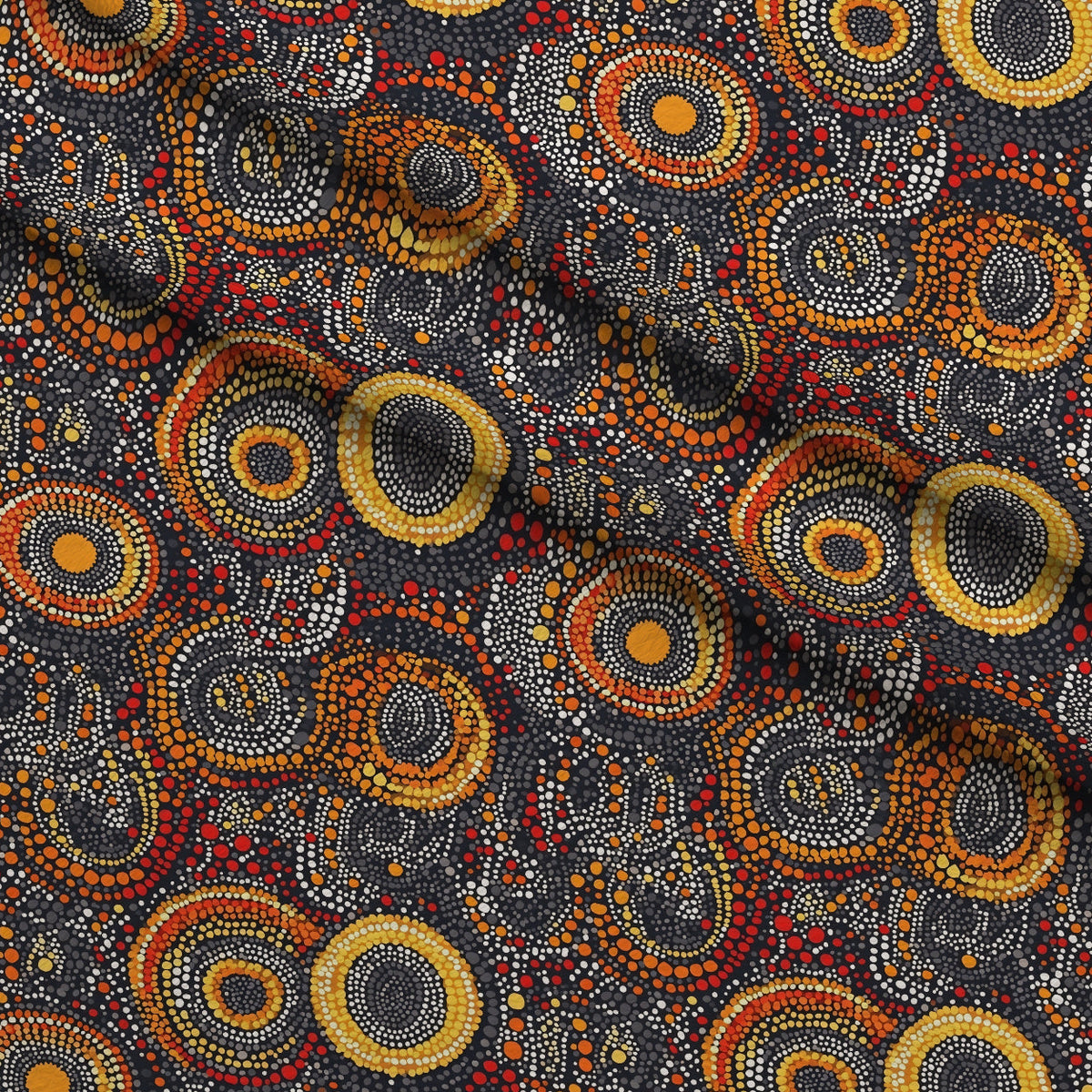 Dreamtime Embers Pattern 7 Minky Fabric