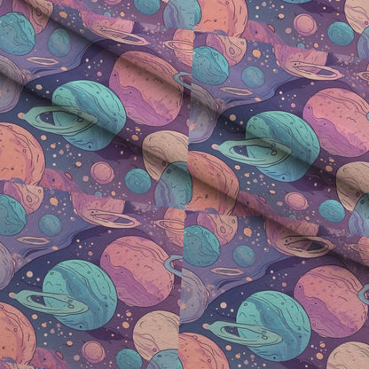 Dreamy Cosmos Pattern 3 Minky Fabric