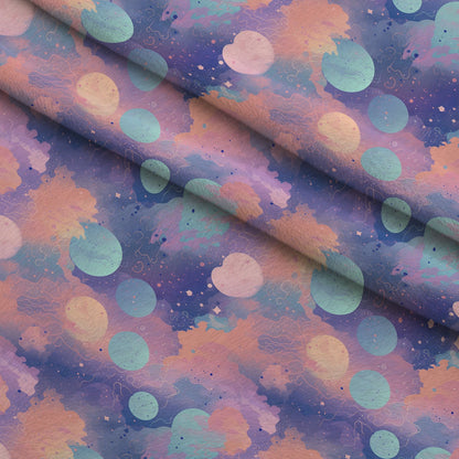 Dreamy Cosmos Pattern 6 Minky Fabric